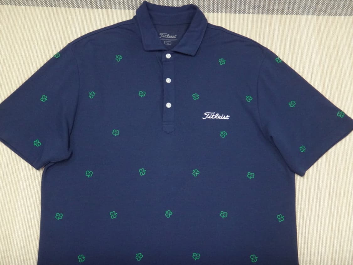 (105) 타이틀리스트 클로버 스트레치 카라 반팔티 상품이미지3