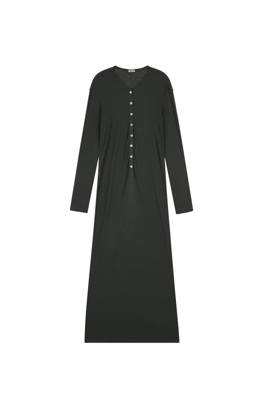 Repos 리포스 핸리 버튼 원피스 블랙 상품이미지4