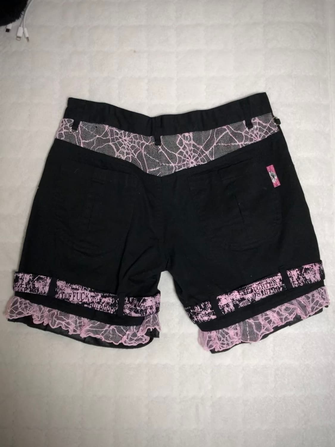 매드펑크 반바지 연핑크  상품이미지2