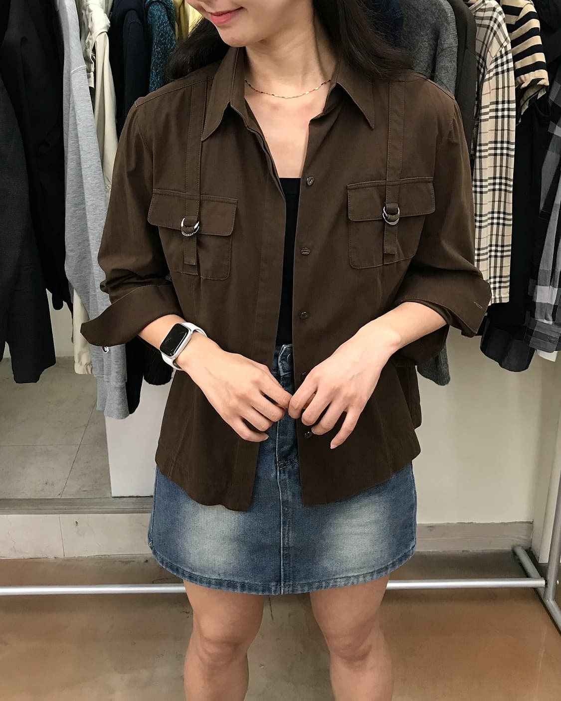 버버리 셔츠 자켓 상품이미지9