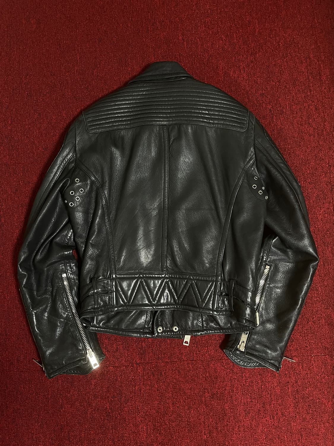 이탈리아 양가죽 라이더자켓 상품이미지2