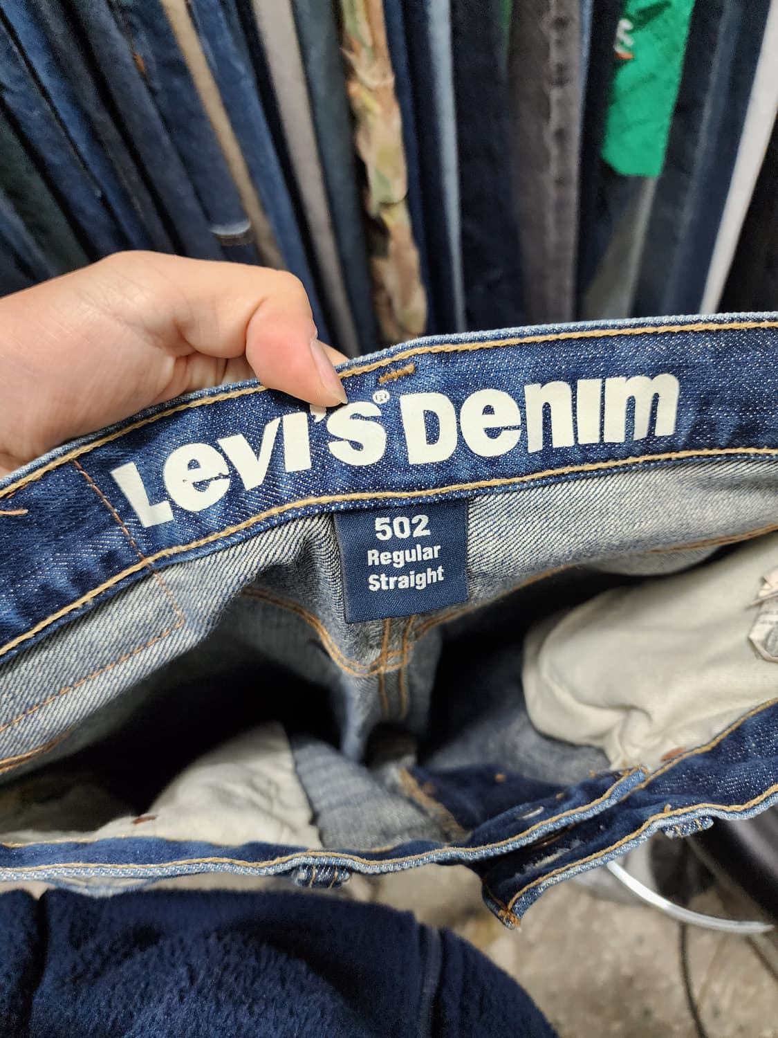 리바이스 501 레귤러 스트레이트핏 청바지 상품이미지4