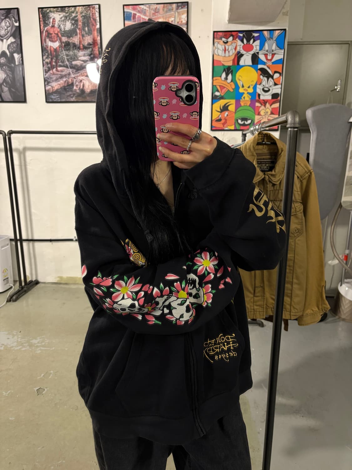 애드하디 후드집업 상품이미지1