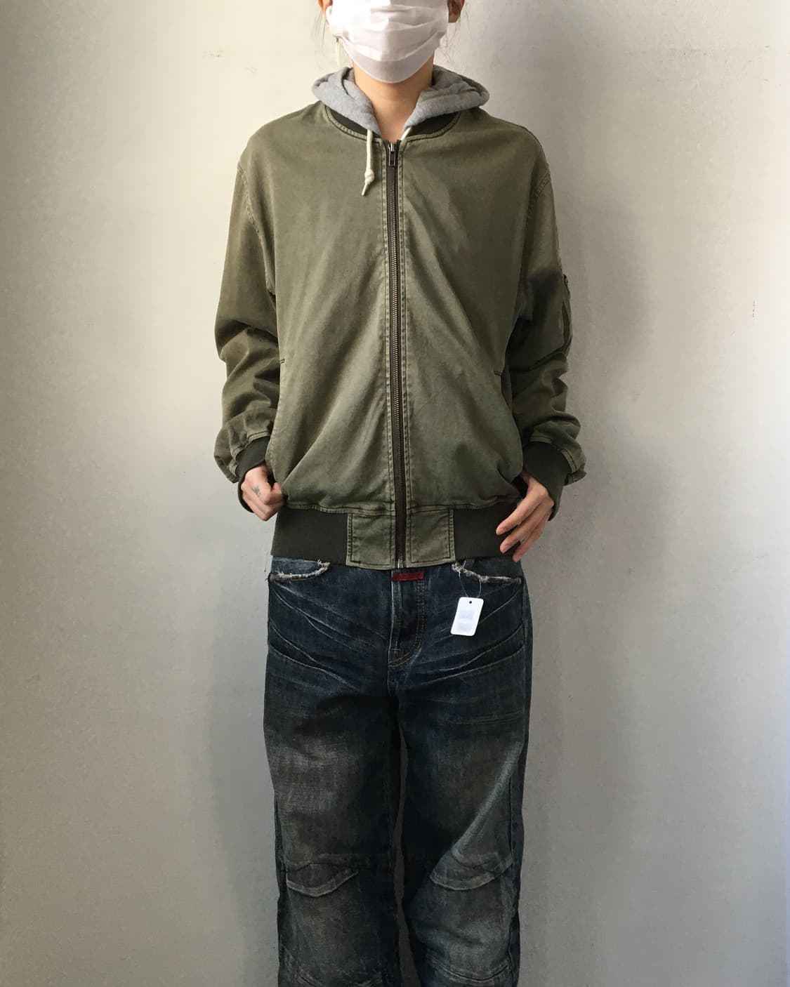 Hood layered ma 1 상품이미지5