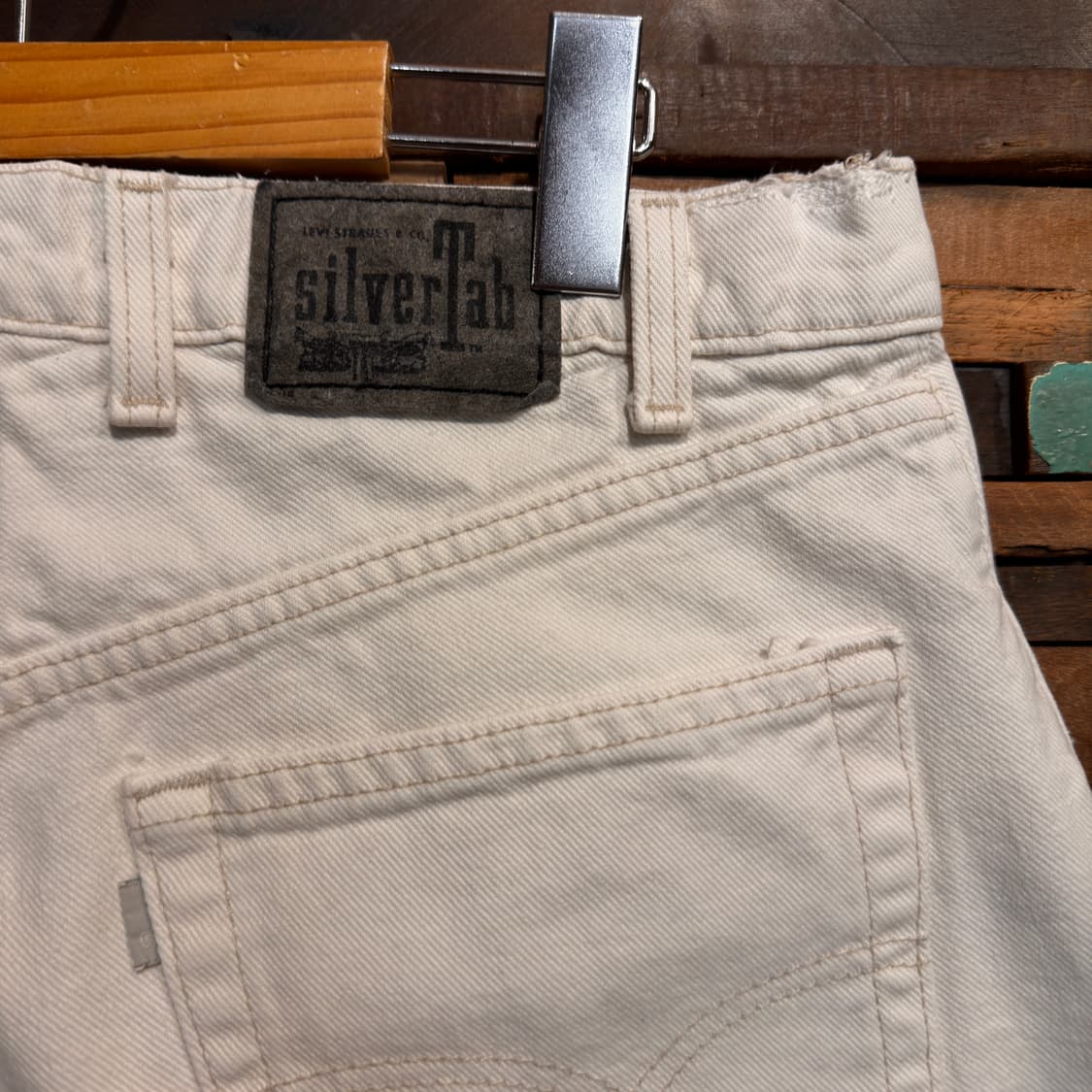 90s usa made levis silvertab denim pants 상품이미지9