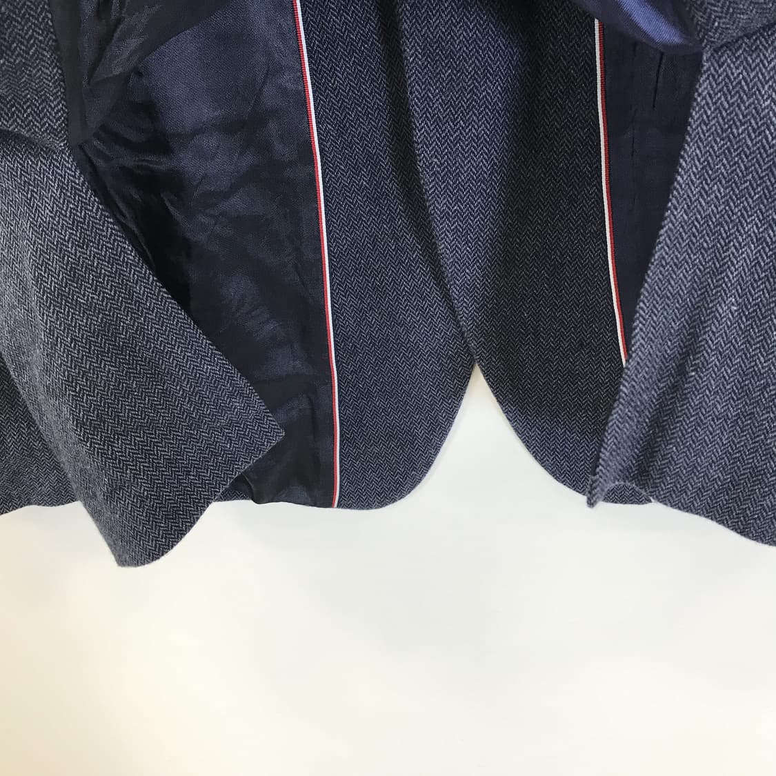 타미힐피거 블루 해링본 모직자켓 [48사이즈] 상품이미지4