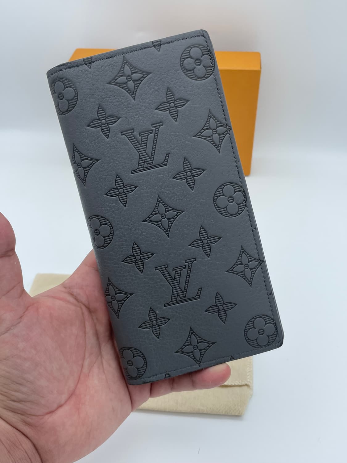 [ 정품 / 풀구성 ] 루이비통 이클립스 쉐도우 브라짜 월릿 장지갑  상품이미지2