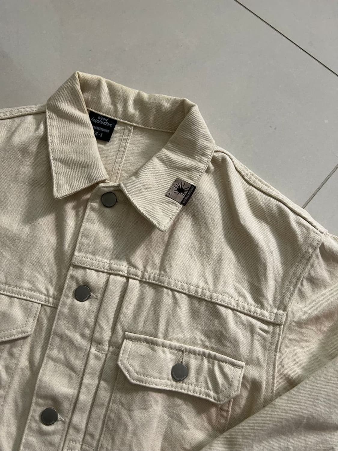 MIHARAYOSUHIRO DENIM JACKET 콜라보 데님 재킷 상품이미지3