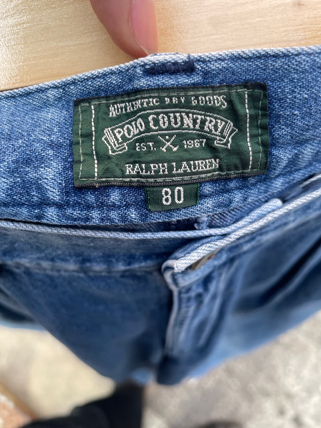 폴로 랄프로렌 컨트리 데님 트라우져 팬츠 상품이미지7