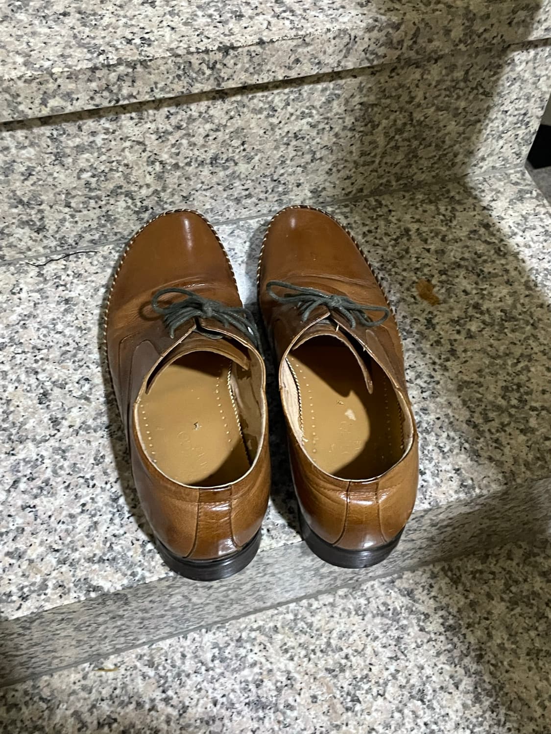 (270) 빈티지 브라운 롱 로퍼 더비 상품이미지4