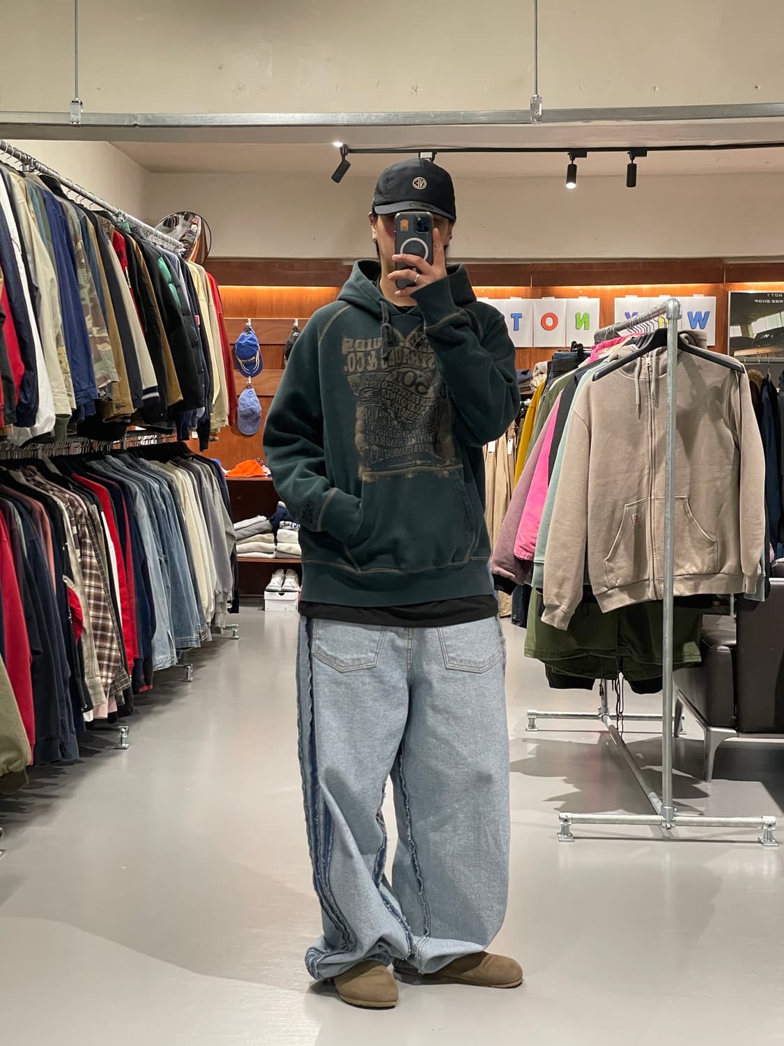 리바이스 501 후드 티셔츠   상품이미지3