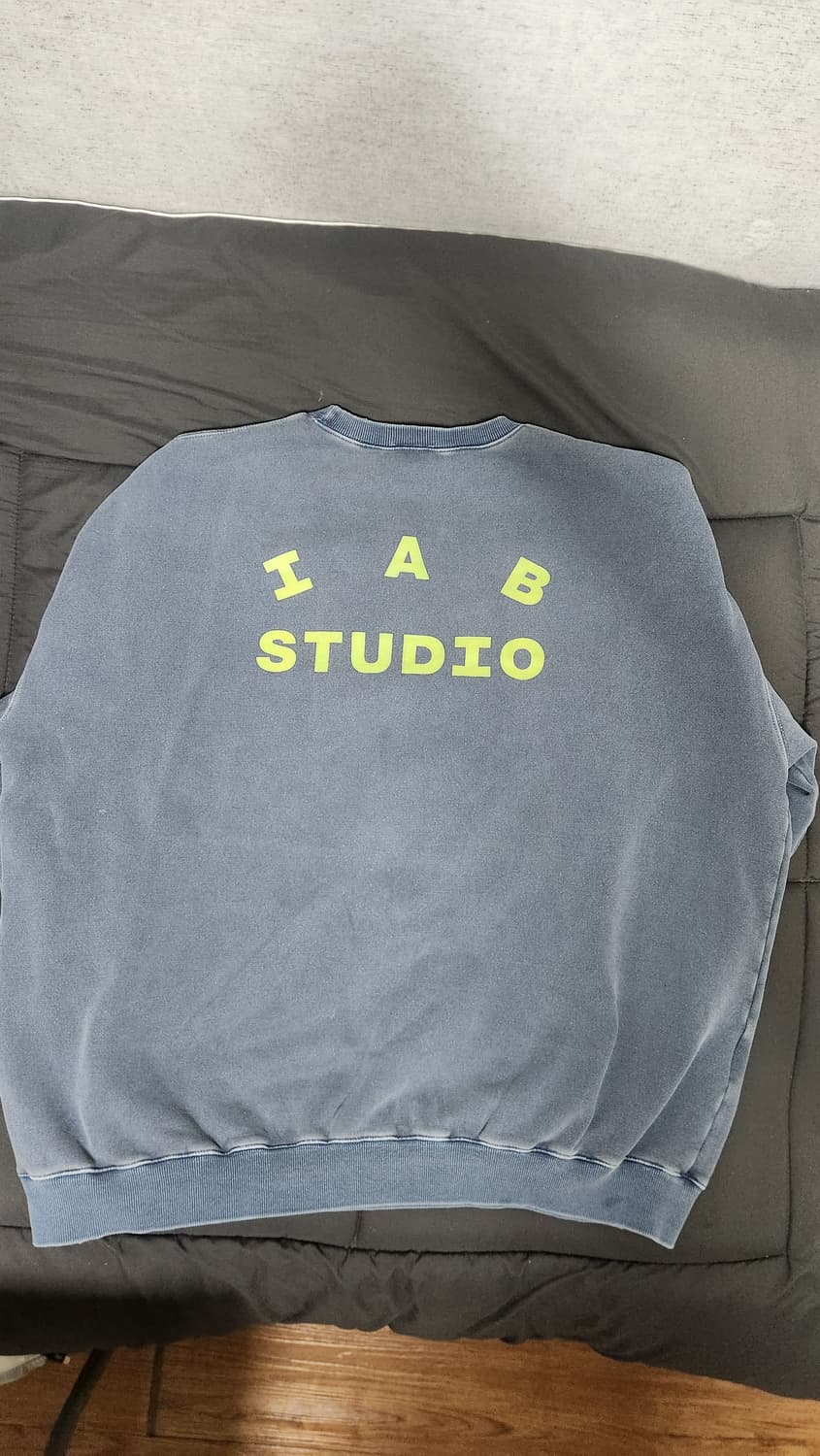 아이앱 스튜디오 피그먼트 맨투맨 2xl 상품이미지2