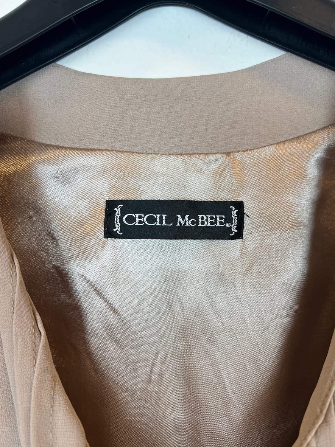 세실 맥비 클래식 브이넥 플레어 원피스 M 상품이미지3