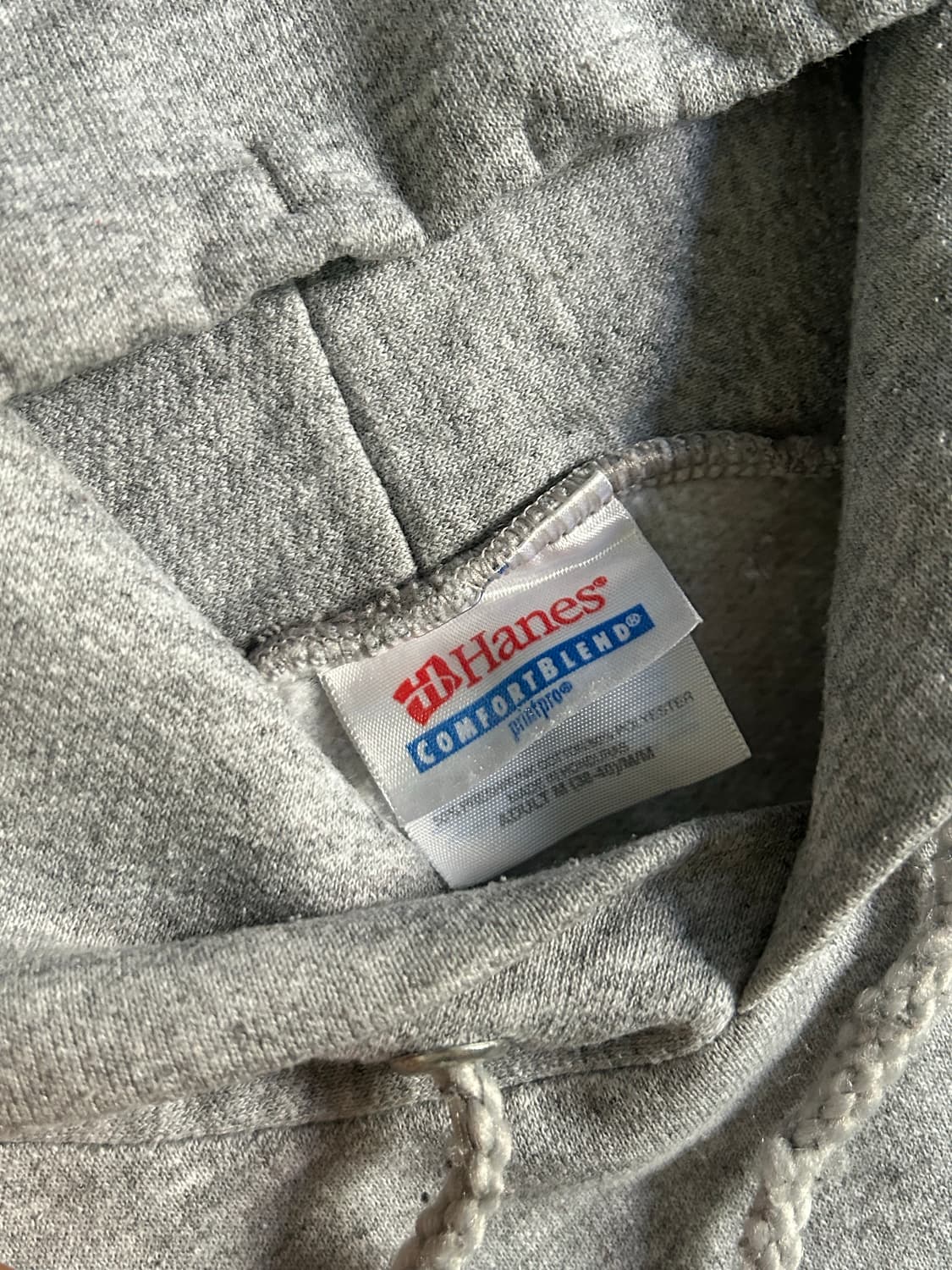 00s Hanes 멜란지 그레이 스웻후디 상품이미지5