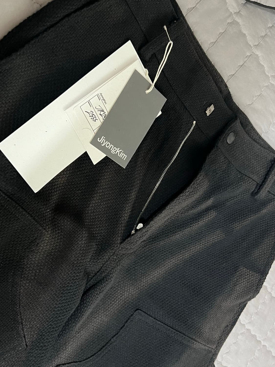 지용킴 25ss 더블니 트라우저 s 상품이미지2