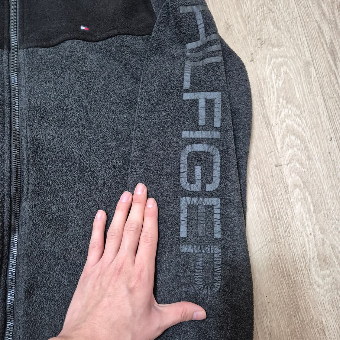 타미힐피거 남성 후드 플리스 후리스 자켓 상품이미지5