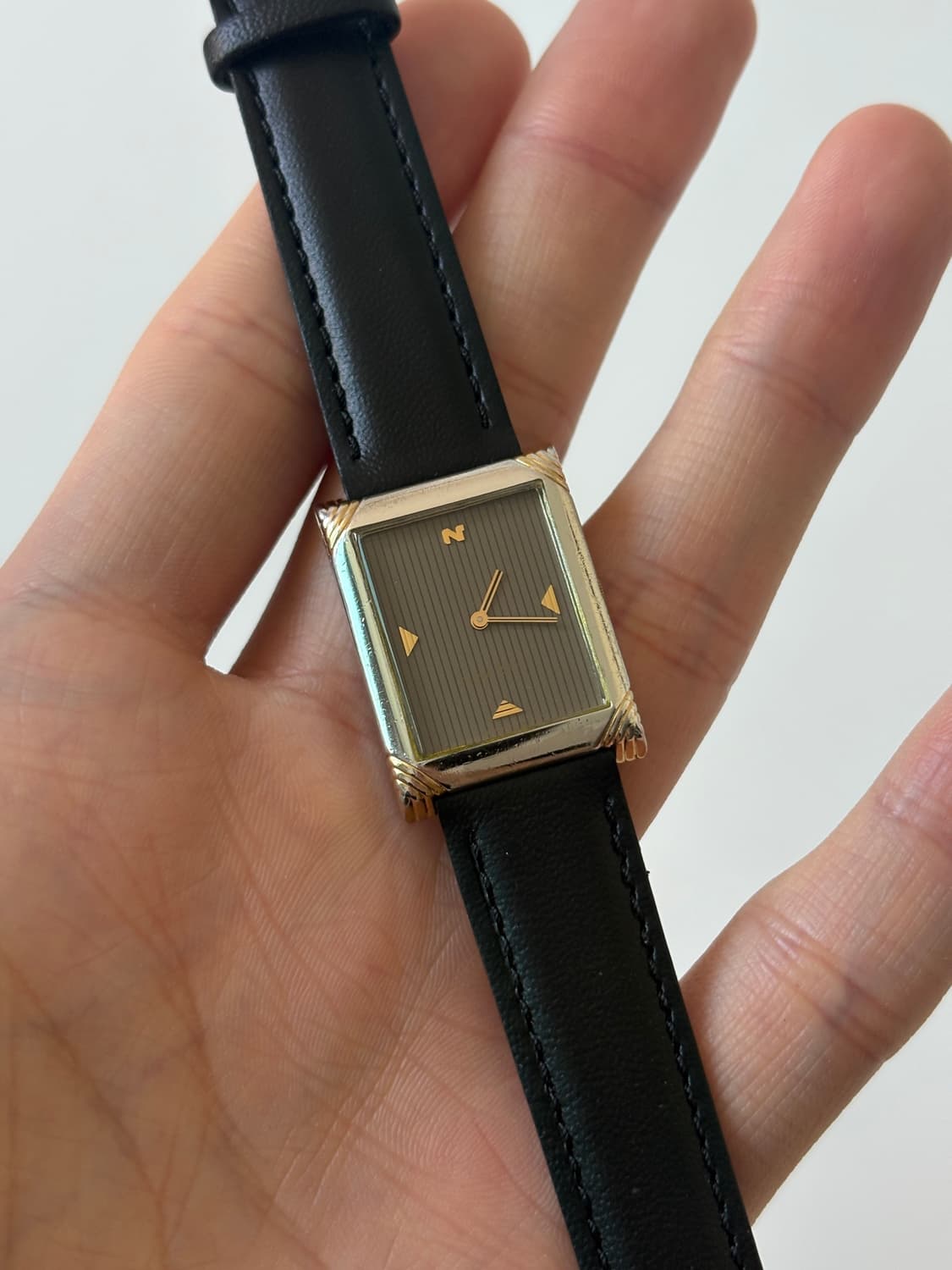 1980s Ninaricci Stripe Ladies Quartz 상품이미지3