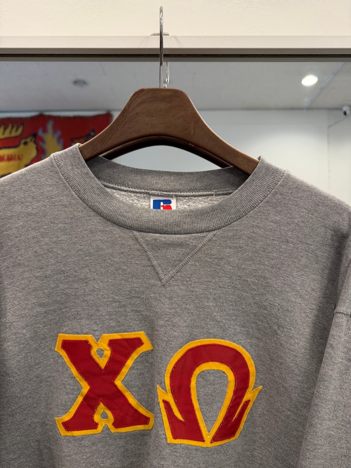 90-00s Russell 러셀 XΩ 스웻셔츠 상품이미지3