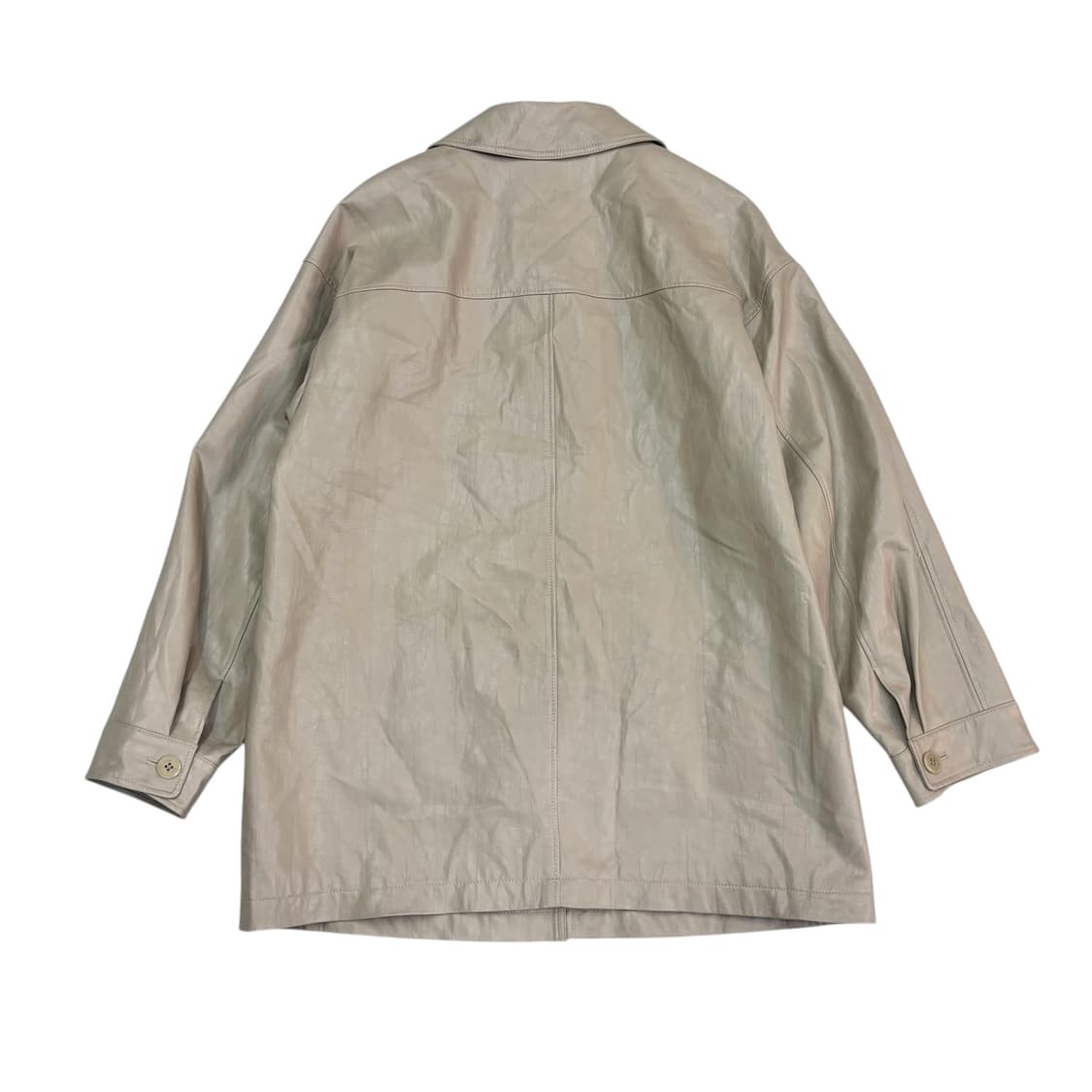 드파운드 24ss 하프 레더 자켓 상품이미지6