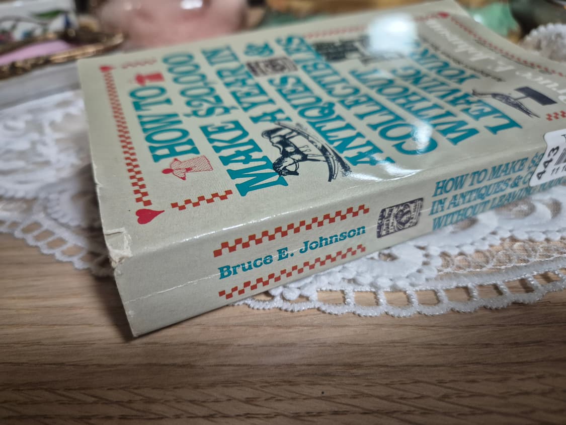 vintage)1980s 빈티지 앤티크 컬렉터블 돈 버는 방법 빈티지책 상품이미지3