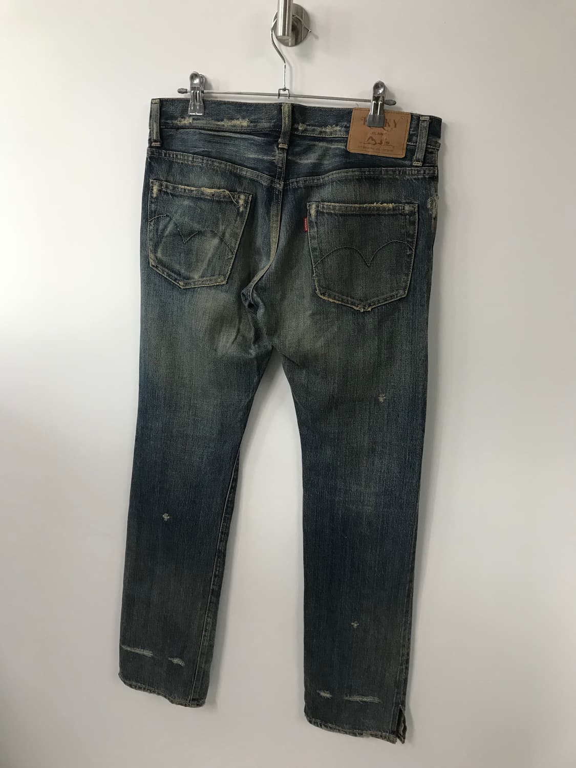 히스테릭글래머 로우라이즈 패치 데님팬츠 상품이미지6