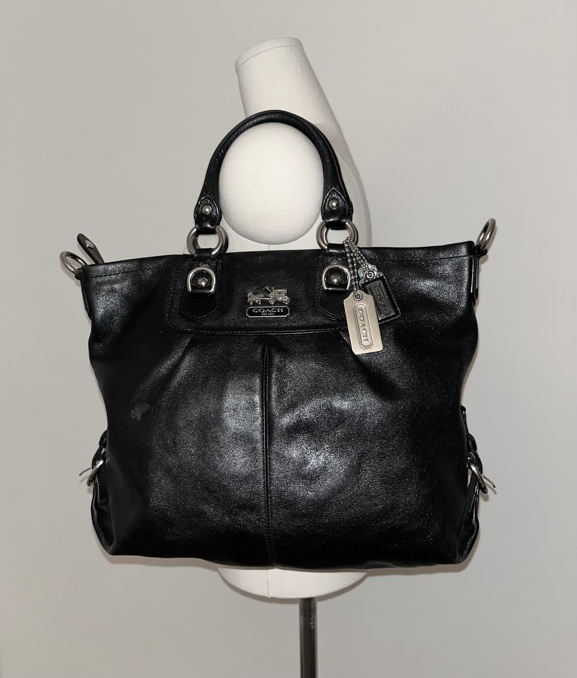 📦 Old Coach all black Shoulder Bag 상품이미지1