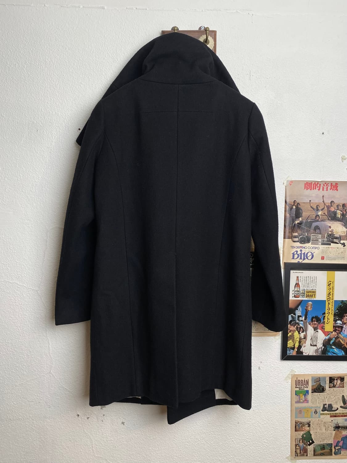 더 비리디안 하이넥 코트 상품이미지4