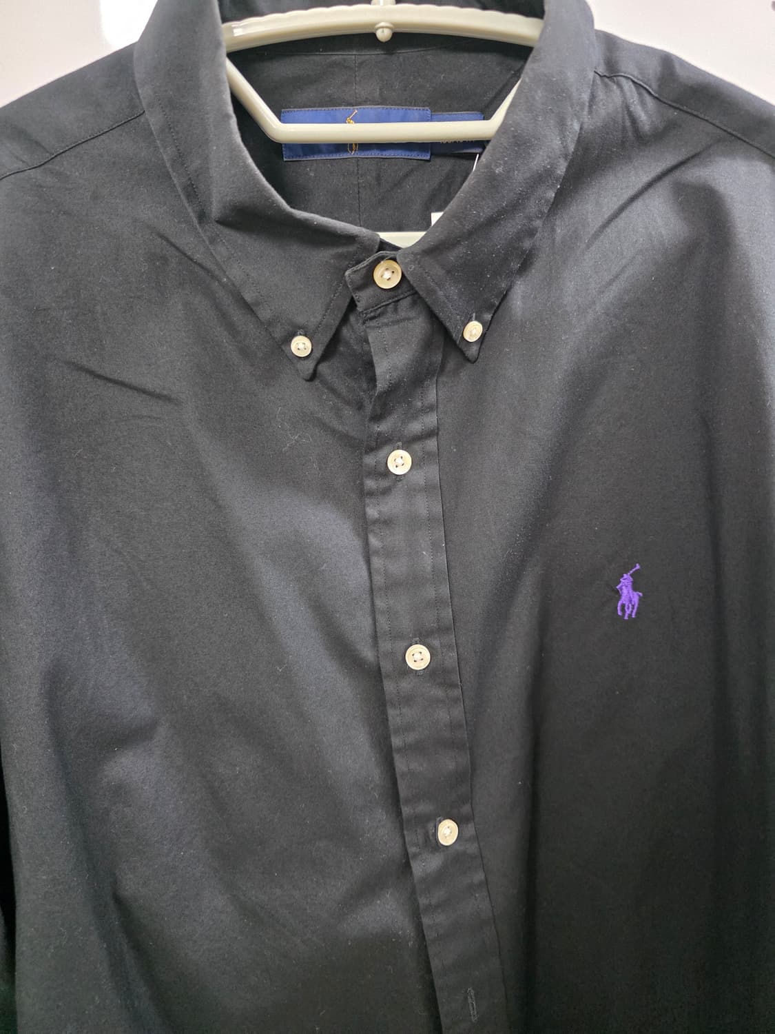  폴로랄프로렌 빈티지 검정셔츠 상품이미지1