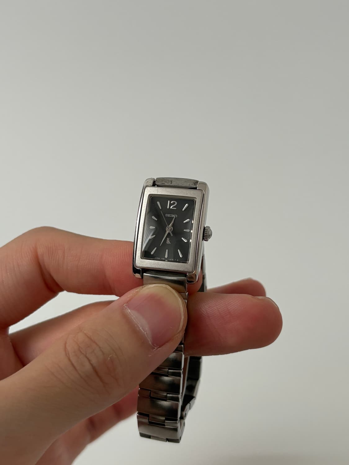 90s lukia black square ladies quartz 상품이미지2