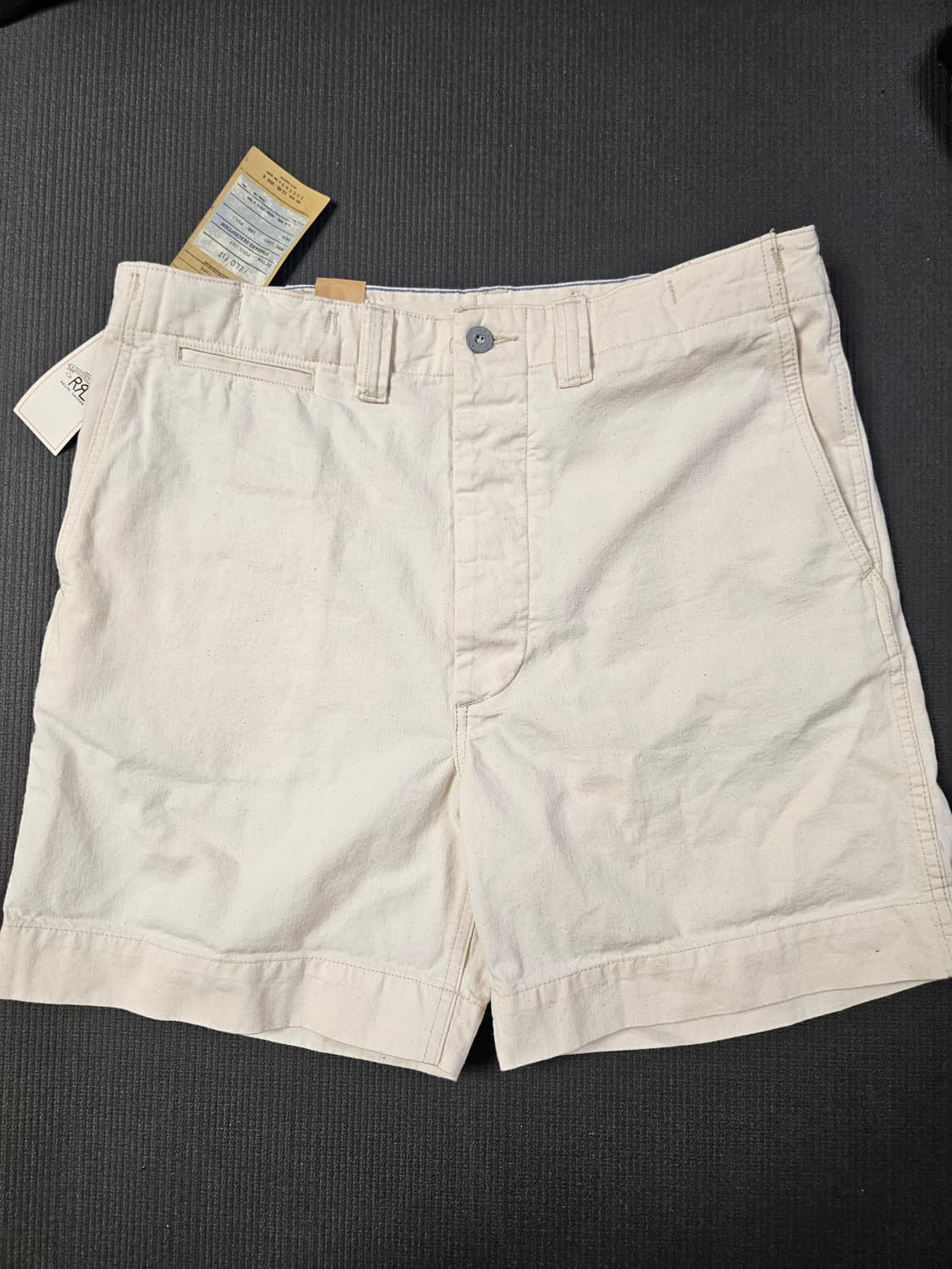 RRL 더블알엘 시디드 필드 쇼츠 쇼트 네츄럴 32 새상품 상품이미지1