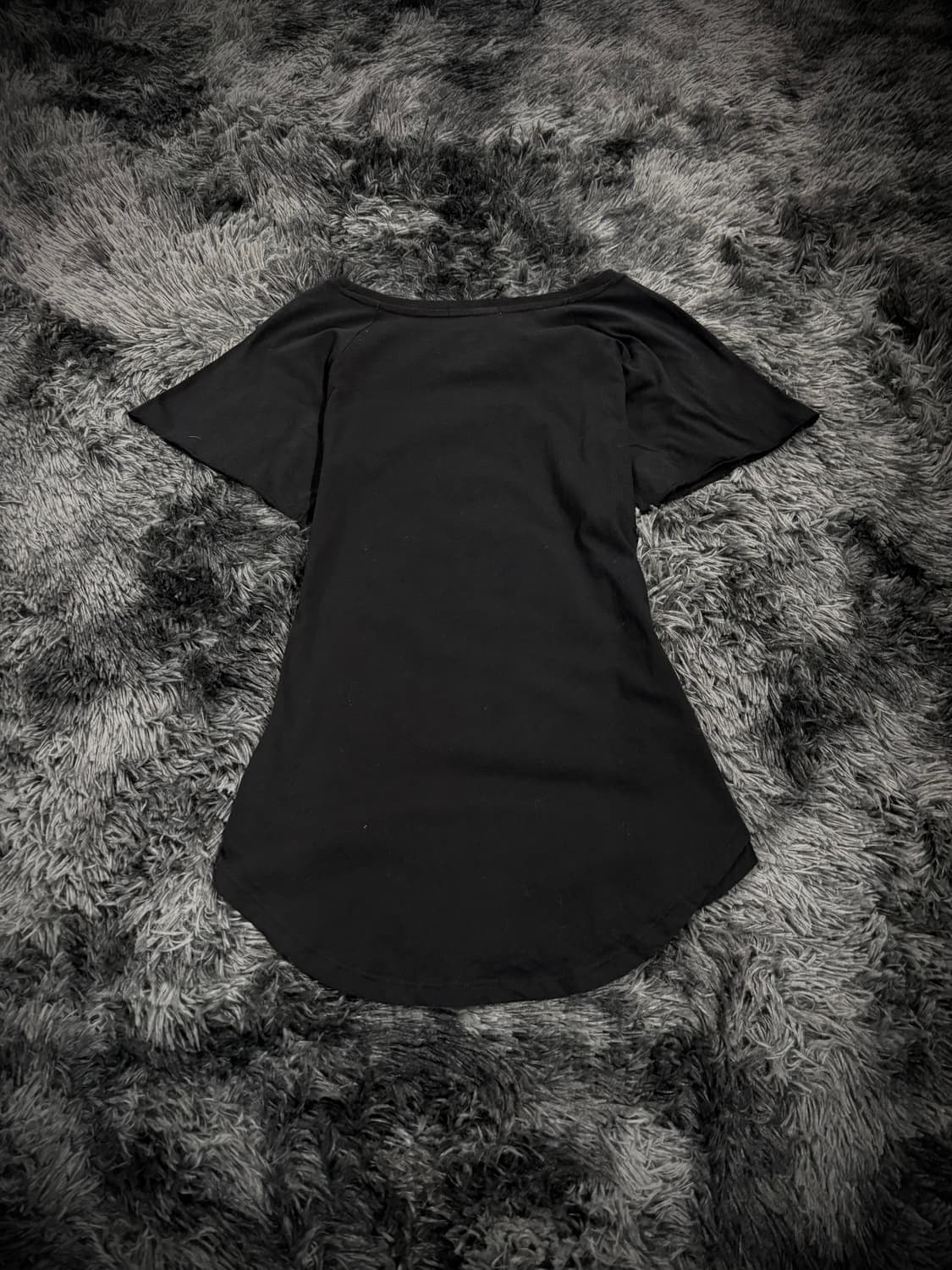 Hello Kitty 블랙 키티&조이 프린팅 반팔 티셔츠 상품이미지2