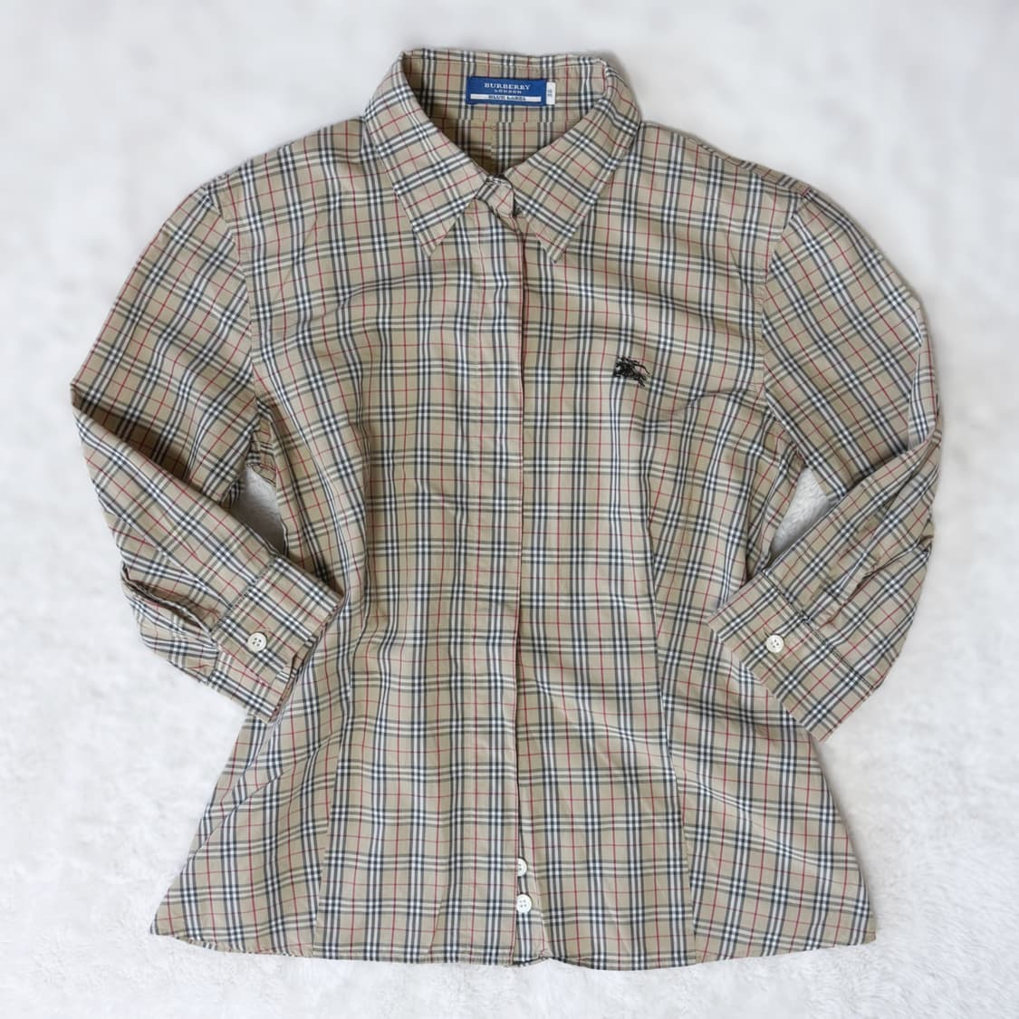 Burberry 버버리 블루라벨 모리걸 노바체크 셔츠 ≽^•⩊•^≼ 상품이미지2