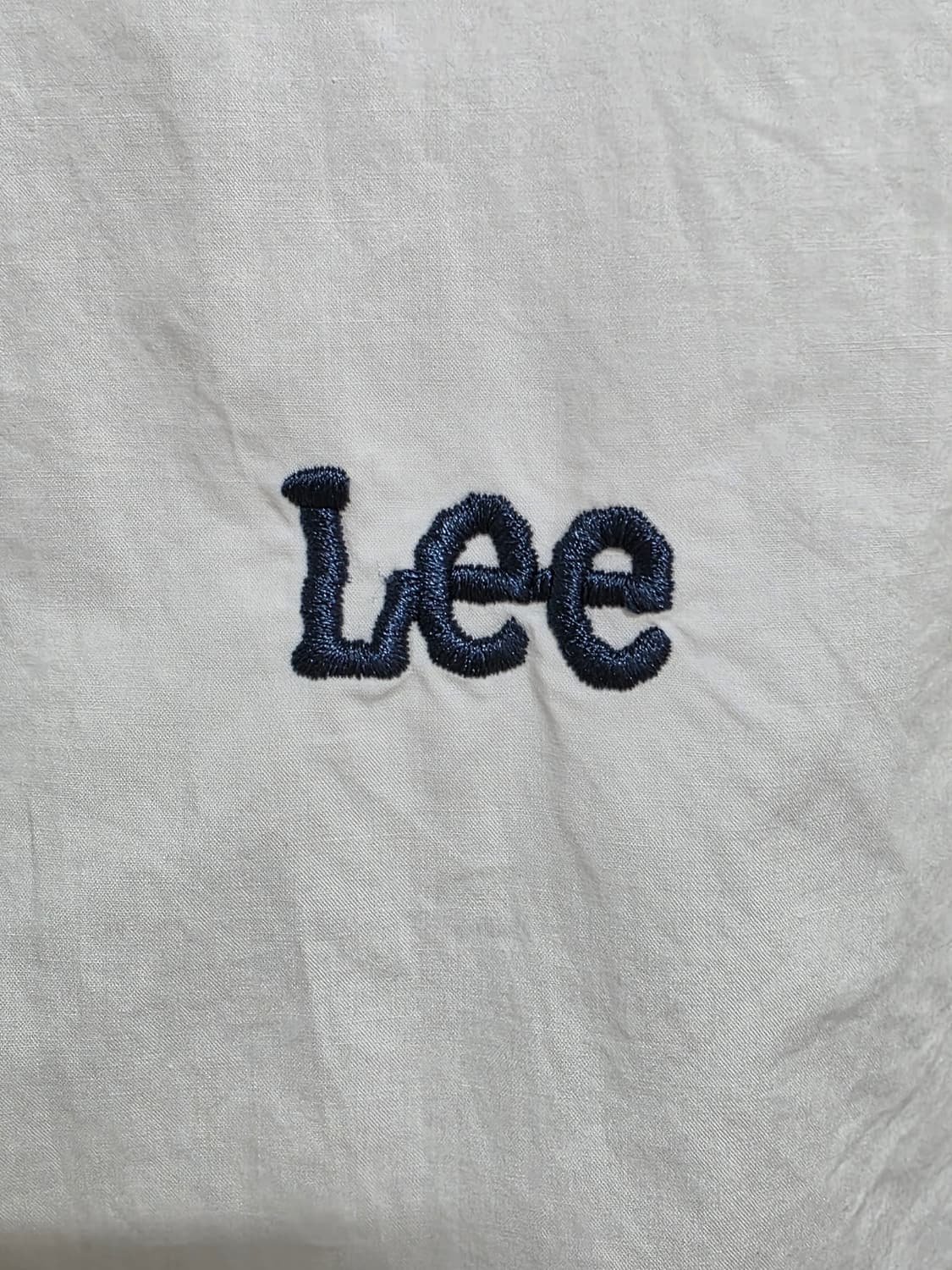 Lee 화이트 크롭 셔츠 상품이미지4