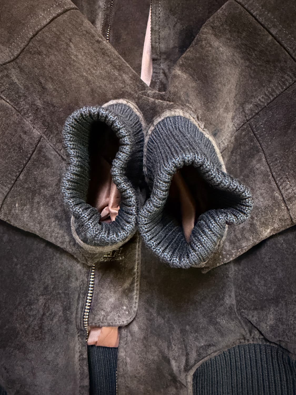 80’s Hai Sporting Gear 돈피 스웨이드 자켓 상품이미지5