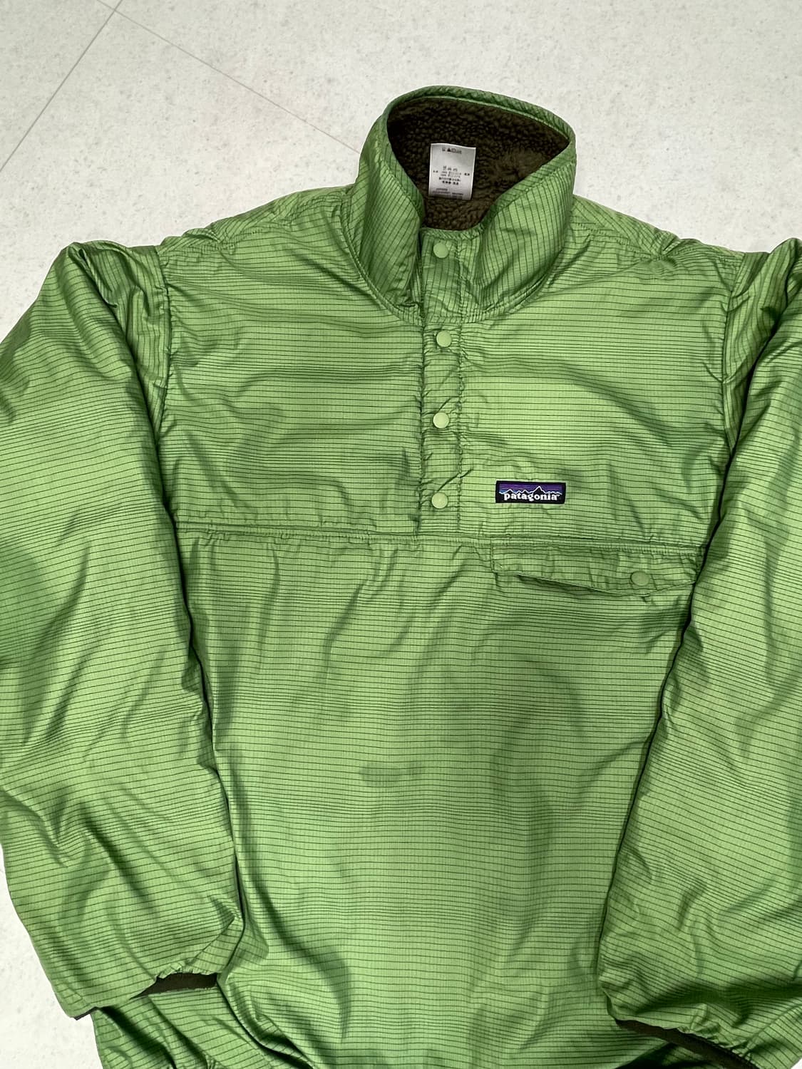 [S] 파타고니아 빈티지 글리세이드 리버시블 신칠라 카키/그린 상품이미지6
