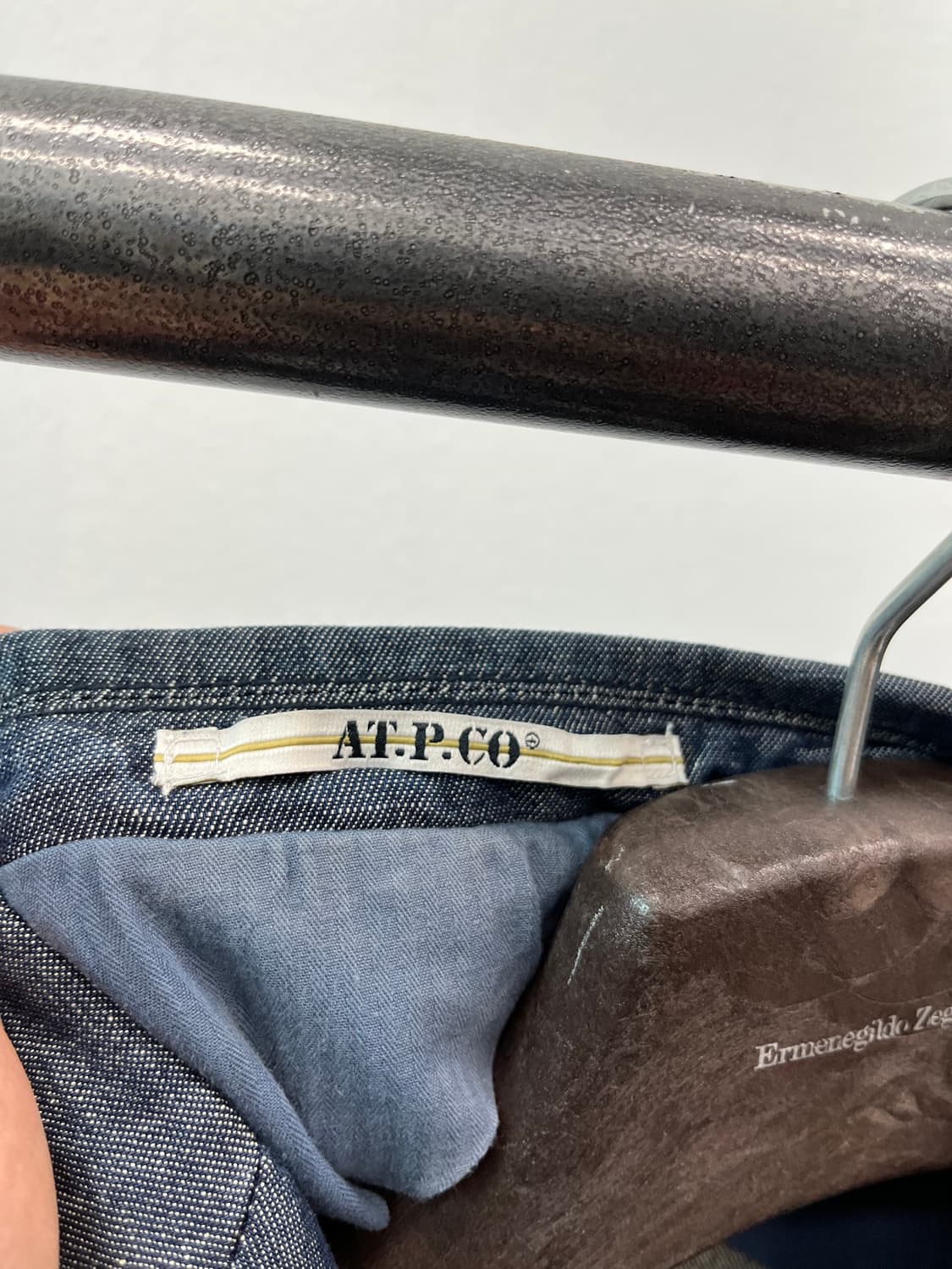 100) AT.P.CO 데님 린넨자켓  상품이미지7