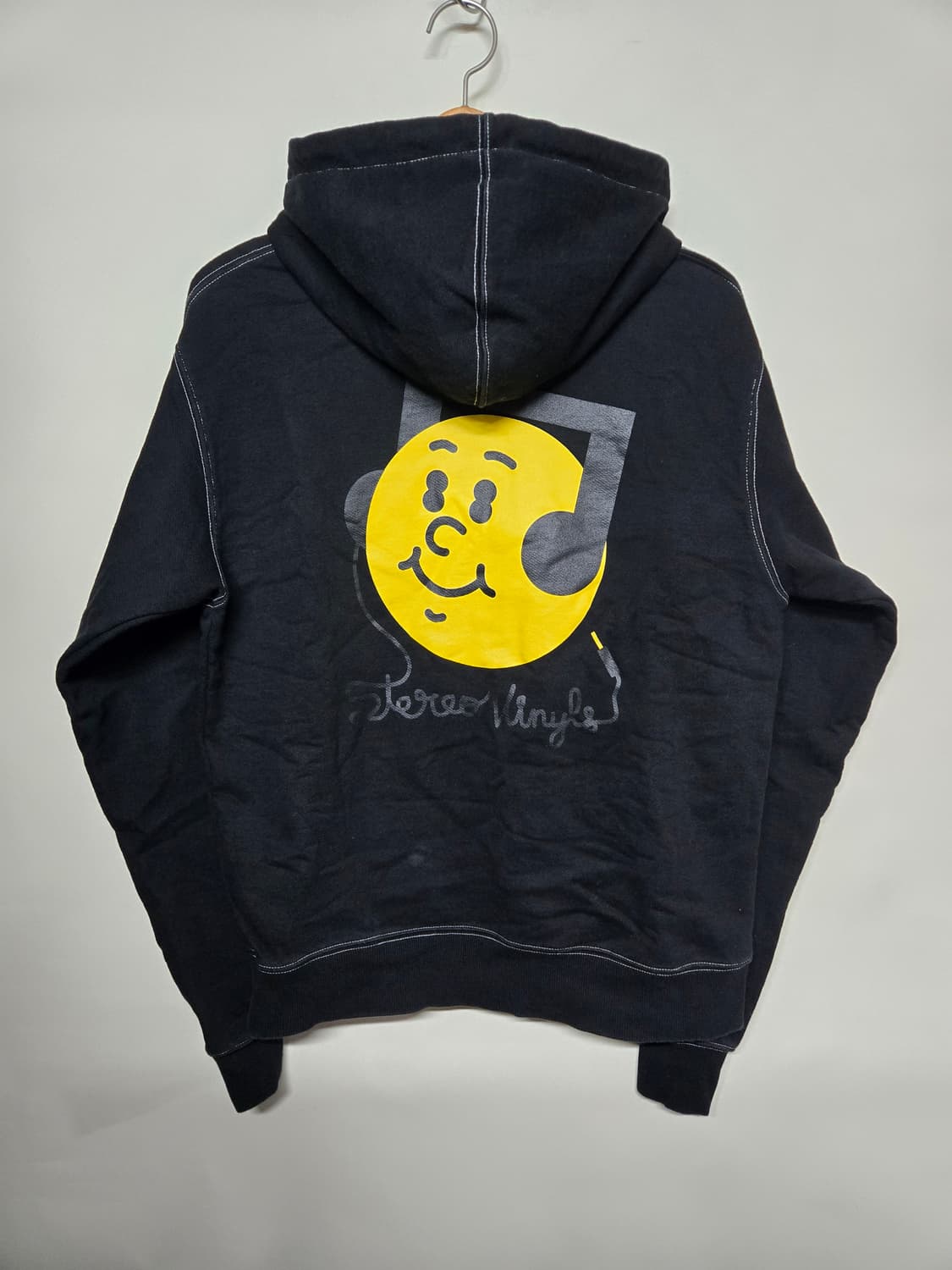 스테레오 바이널즈 스마일리 후드티 M 상품이미지2