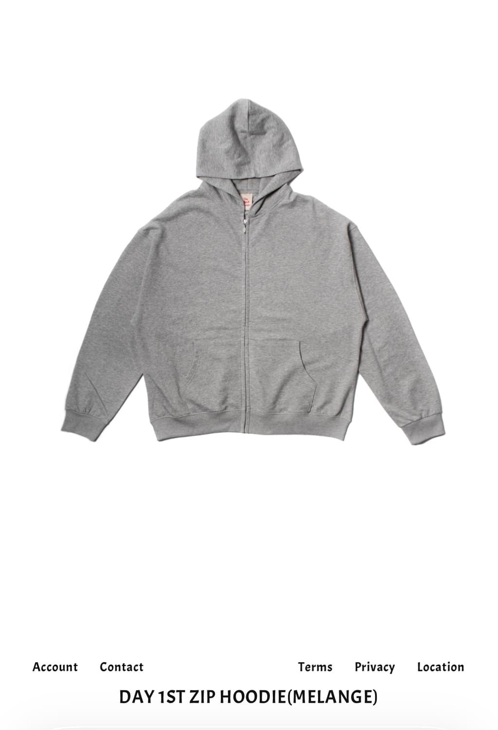 뤡코즈 후드집업 3 상품이미지1