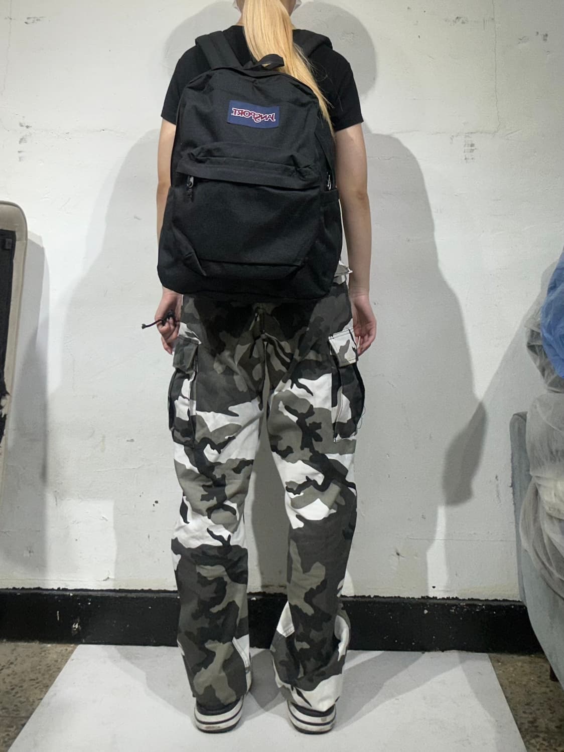 잔스포츠 블랙 백팩 가방 상품이미지3