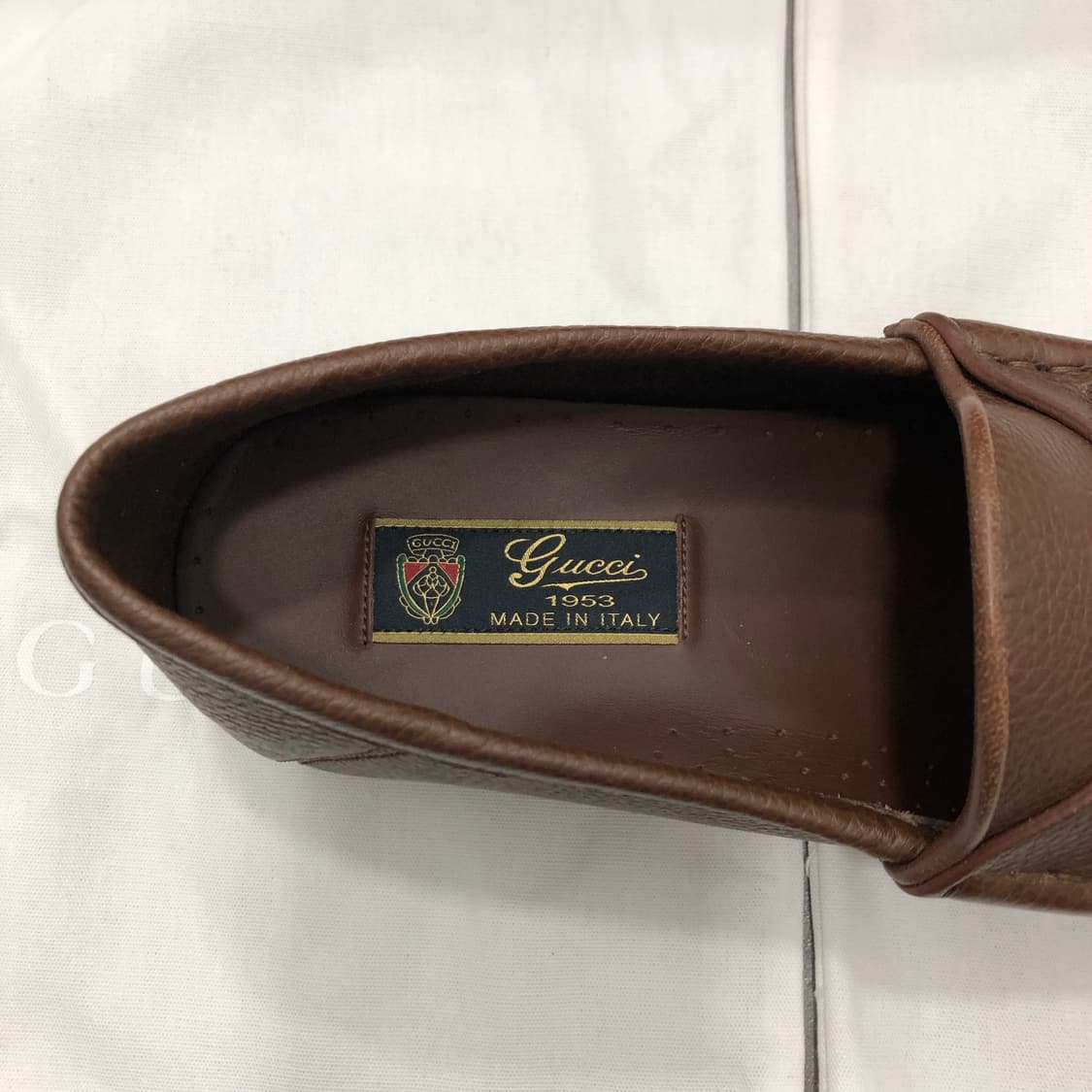 구찌 레더 가죽 로퍼 7.5 상품이미지3