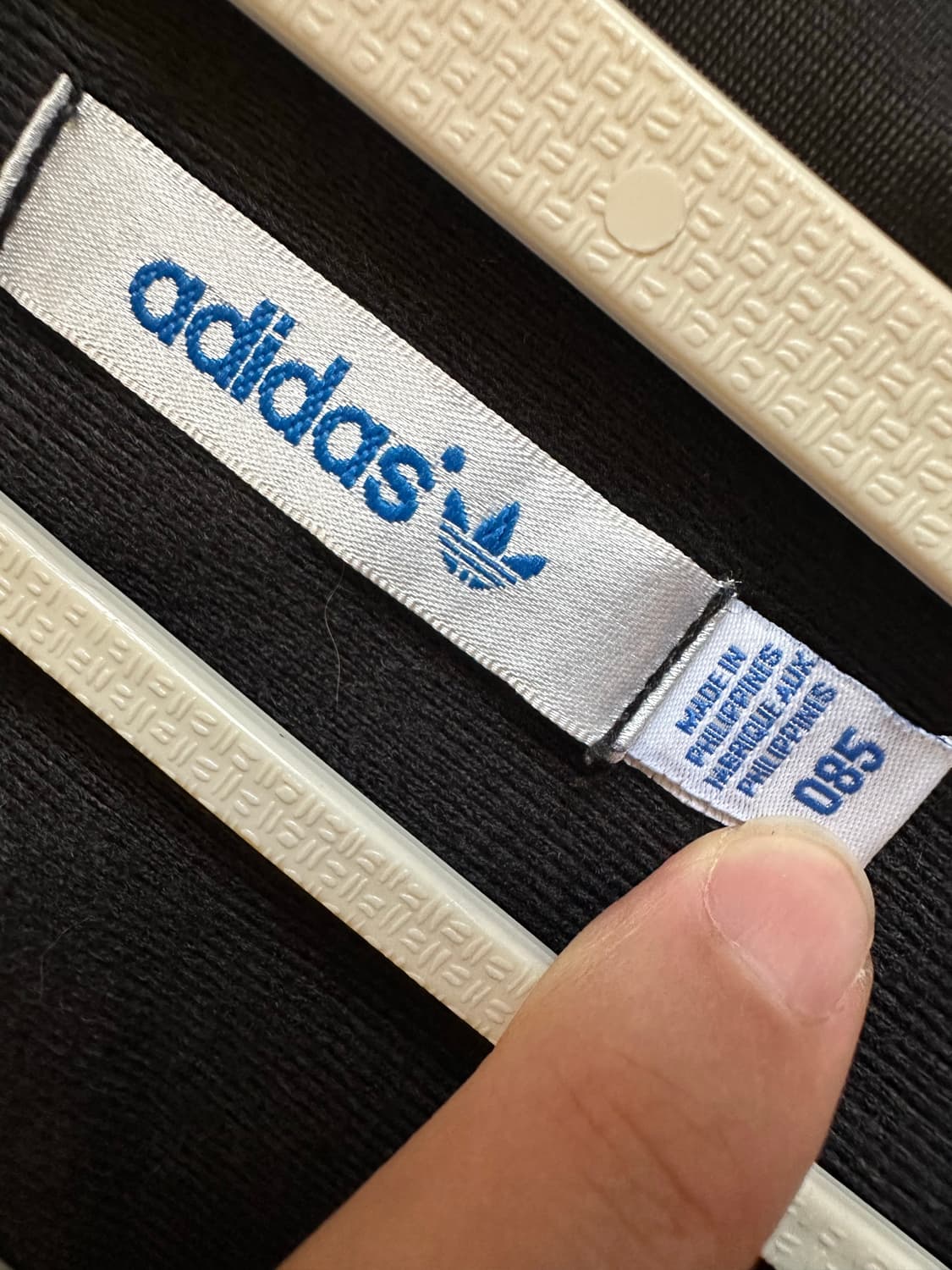 아디다스져지 아디다스 파이어버드 트랙탑 불꽃 왕불꽃  블랙 집업 상품이미지4