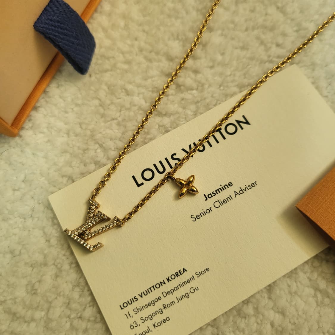 [새상품급/풀구성] 루이비통 LV 아이코닉 목걸이  상품이미지3