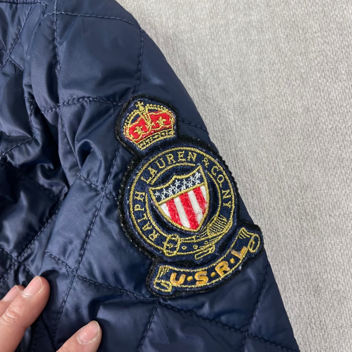 W90 폴로랄프로렌 진스 코듀로이 퀄팅 자켓 상품이미지3