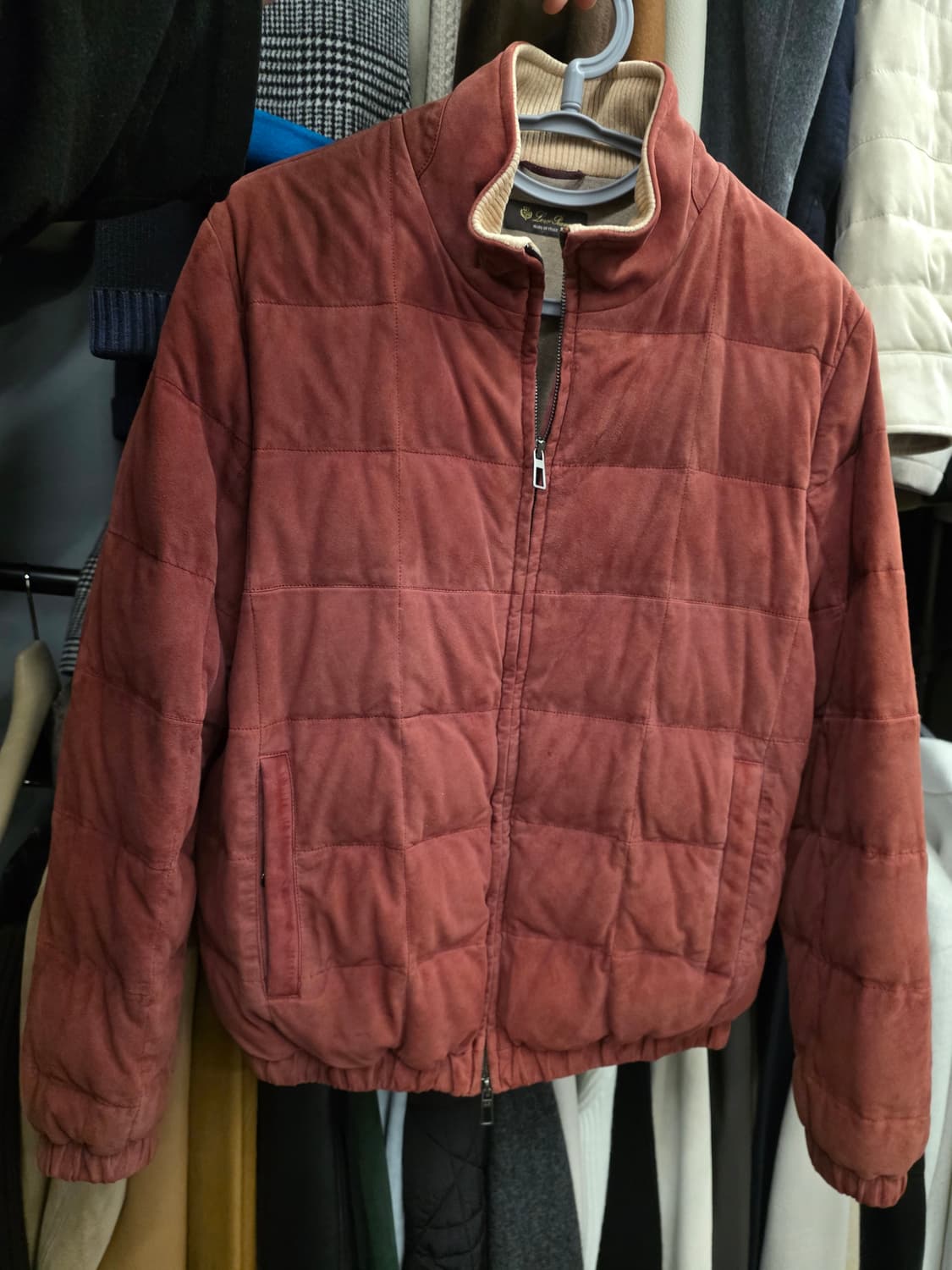 [1300만원]로로피아나 스웨이드캐시미어 키드스킨 자켓 트래블구스다운 상품이미지1