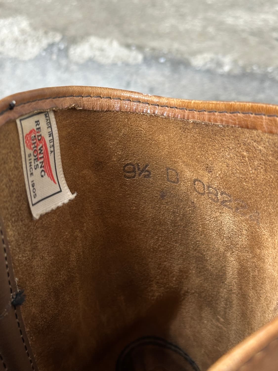 90's USA Made 레드윙 페코스 웨스턴 부츠 상품이미지8