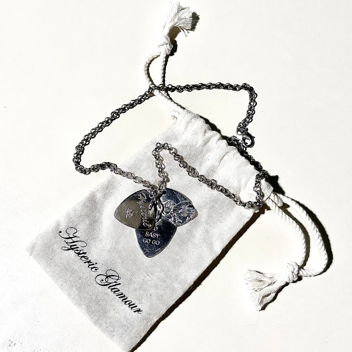 히스테릭 글래머 기타 피크 목걸이 상품이미지2