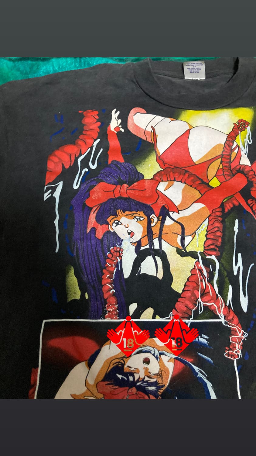 [XL] La Blue Girl Bootleg 헨타이 애니메 티셔츠 상품이미지2