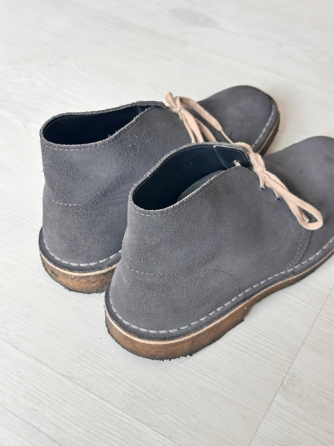 [US8/ 260] 클락스 데져트 스웨이드 그레이 상품이미지3