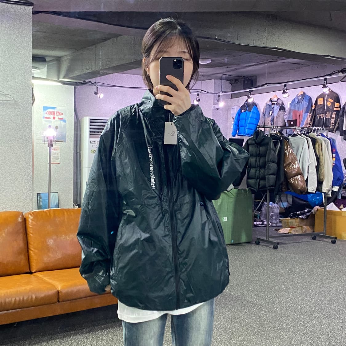 디스이즈네버댓 퍼텍스 리버시블 경량패딩 B4132 상품이미지3