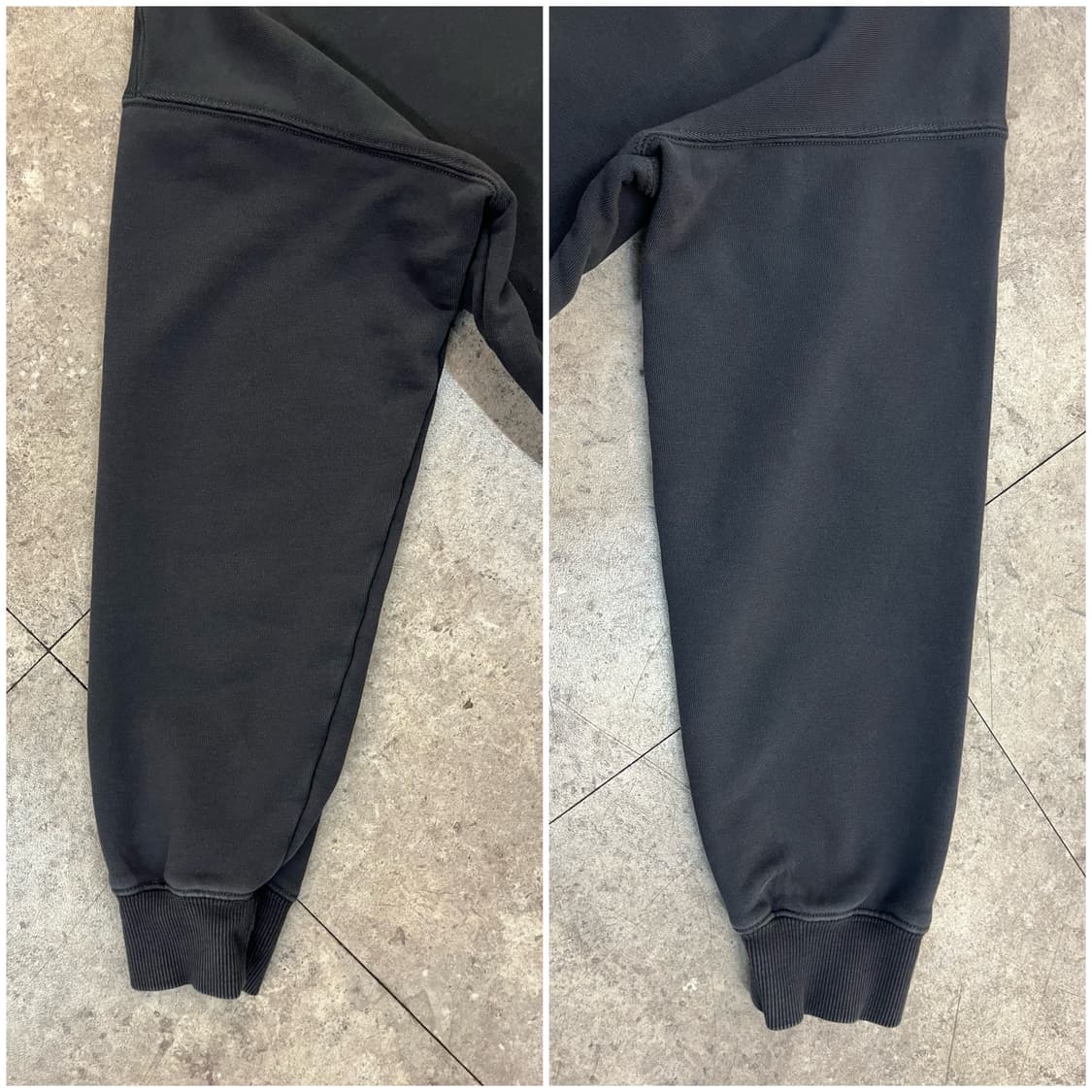 마리떼 프랑소와저버 크롭 맨투맨 차콜 M #csz4053 상품이미지10